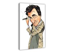 HYIFS Columbo Poster Canvas Poster Bedroom Decor Landscape Office Room Decor Gift 20x30inch(50x75cm)