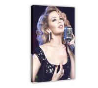 HYIFS Kylie Minogue Poster Art Cover 78941 Canvas Poster Wall Art Decor Print Picture Paintings for Living Room Bedroom Decoration 08x12inch(20x30cm)
