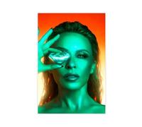 HYIFS Kylie Minogue Tension Album Poster Cover 85 Canvas Poster Bedroom Decor Landscape Office Room Decor Gift 24x36inch(60x90cm)