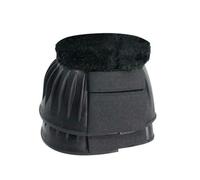 Hyimpact Snugfit Fleece Topped Over Reach Boots (One Pair) Black (M)