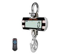 Hyindoor Crane Scales 2T 2000 kg Digital Hanging Scale with Large LCD Screen and Remote Control