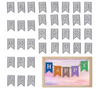 Hying 26 Alphabet Dies for Card Making, Fall Thanksgiving Graduation Flag Letters Cutting Die for Scrapbooking Paper Crafting Decor DIY Photo Album Metal Winter Capital Letter Die Cuts for Card Making