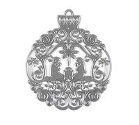 Hying Christian Nativity Christmas Cutting Dies Pray Background Embossing Stencil Spring Religious Easter Die Cuts for Card Making Scrapbooking Paper Craft Album Stamps DIY Religion Décor Leather