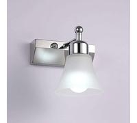 HYJAUSXB Vinta Industrial Silver Wall Lamp Rotatable Modern Design Bathroom Mirror Lighting Frosted s e Ideal for Kitchen & Hallway Decor