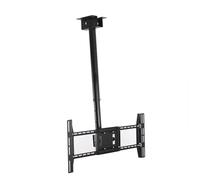 HYJYGM Adjustable Tilt TV Ceiling Mount - Ceiling TV Mount Bracket, Fits 50-80 Inch TVs TV Mount, Tilt and Rotatable TV Stand, with Loading 100kg/220Lbs, Two Types of Installati,11.6m