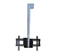 HYJYGM Electric Ceiling TV Stand,Motorized Ceiling TV Mount with Remote, 90° Flip Down, Fits 26-70 Inch Screen TVs, Max VESA 400x400mm(50cm)