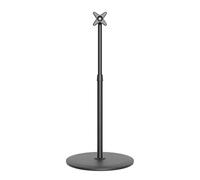 HYJYGM Floor TV Stand for 14-30 Inch TVs, Height Adjustable TV Floor Stand with Round Base, Perfect for Corner & Bedroom