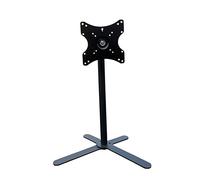 HYJYGM Swivel Floor TV Stand for 12 to 32 Inch TVs, Height Adjustable Skinny TV Stand with Angle Adjustment, for Bedroom Living Room Corner