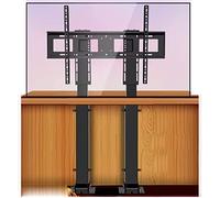 HYJYGM TV Motorized Lift, Conference Room Podium Electric TV Lift Stand for 55-120 Inch TVs, Vertical Lift Television Stand with Remote Control
