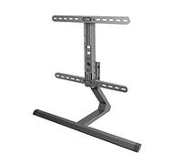 HYJYGM TV Stand Mount, Table Top TV Stand with 35° Left and Right Rotation, Height Adjustable Tabletop TV Base, Fits 32-75 Inch LCD Flat Screen TVs(A)