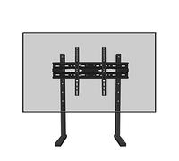HYJYGM TV Stand Mount, Table Top TV Stand with Left and Right Adjustment, Double Arm Hook, Fits 42-80inch Low Profile TVs, All Accessories Included
