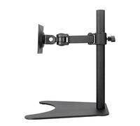 HYJYGM tv Wall Mount Table Top TV Stand, Tilt, Swivel TV Stand Mount with Cold Rolled Steel Large Area Base, Tabletop TV Base with Quiet Sponge Pad, Fits 12-27 Inch TVs