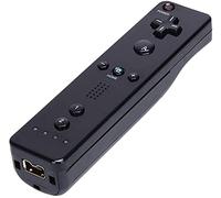 Hykiee Wii Remote Controller, Wii U Remotes Controller for Nintendo Wii U with Silicone Case and Wrist Strap, Black