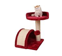 HYKJCSS Cat Tree Cat Tower Cat Climbing Frame Cat Climbing Frame Cat Litter Cat Tree Cat Jumping Platform Cat Supplies Pet Supplies Cat Tree For Indoor Cats(Rosso)