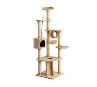 HYKJCSS Cat Tree Cat Tower Cat Climbing Frame Cat Climbing Tree Multi-Level Cat Tree Condo Cat Tower With Dangling Mice Toys, Ladders, Scratching Posts Cat Tree For Indoor Cats