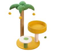 HYKJCSS Cat Tree Cat Tower Cat Climbing Frame Coconut Trees Cat Tree Tower For Indoor Cats Cute Cat Tree Cat With Sisal Scratching Posts Cat Tree For Indoor Cats