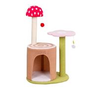 HYKJCSS Cat Tree Cat Tower Cat Climbing Frame Mushroom Cat Tree Tower With Cozy Perch Indoor Cute Cat Tree With Sisal Scratching Post Cat Tree For Indoor Cats