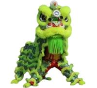 HYKJCSS Dragon Dance Lion Dance Chinese Lion Dance Head Outdoor Sports Dragon Dance Dragon And Lion Dance Props Wool Dragon Dance Chinese New Year(A)