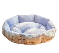 HYKJCSS Pet Bed Orthopedic Dog Beds For Large Medium Dogs Dog Bed With Removable Washable Cover & Anti-Slip Bottom Dog Bed(Yellow,40 * 40cm)