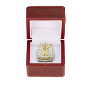 HYKJSHED 2020 Fantasy Football Ring Championship Ring Championship Trophy Gift Box Ring Display Box