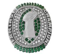HYKJSHED 2022 Fantasy Football Ring Championship Trophy Ring Display Box