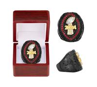 HYKJSHED 2024 Fantasy Football Ring, Championship Ring, FFL Championship Trophy, Gift Box, Ring Display Box