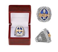 HYKJSHED 2024 New Fantasy Football Ring Father's Day Collectibles Championship Ring FFL Champions Ring Souvenir Fan Gift(Size:10)