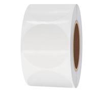 Hylabelest 1.5 Inch Clear Retail Package Seals Round Circle Wafer Stickers 38mm Transparent Labels (1.5 Inch)