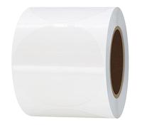 Hylabelest 2 Inch Clear Retail Package Seals Round Circle Wafer Stickers 51mm Transparent Labels (2 Inch)