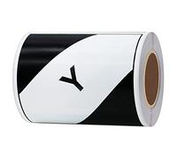 Hylabelest 4 x 4 Inch “Y” D.O.T Limited Quantity Stickers Black White Triangle Square Labels