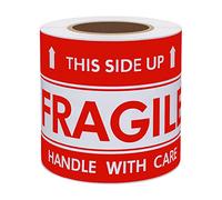 Hylabelest Fragile Stickers Handle with Care This Side Up 3x5 Inch Warning Fragile Labels (3 * 5 inch)