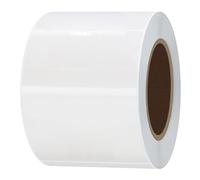 Hylabelest Rectangle Crystal Clear Retail Package Seals Circle Wafer Stickers 2x3 Inch Transparent Labels (2 * 3 inch)