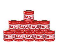 Hylabelest This Side Up 76x127mm Handle with Care Fragile Label Total 100 Stickers Per Roll (3 * 5 inch,10 Rolls)