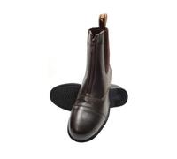 HyLAND Canterbury Zip Jodhpur Boots in Brown | Size: 4 HyLAND Brown 4