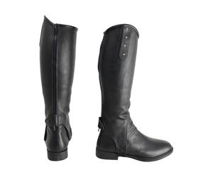 HyLAND Adults Faux Leather Diamante GaitersXS Black BZ1141