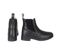 HyLAND Black Fleece Lined Wax Leather Jodhpur Boot - Size 9
