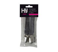HyLAND Black Rubber Jodhpur Clips - One Size
