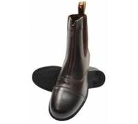 Hy Canterbury Zip Up Jodhpur Short Leather Boots Adult Sizes 8 Brown
