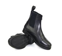 HyLAND Canterbury Zip Jodhpur Boots in Black | Size: 4 HyLAND Black 4