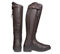 HyLAND Londonderry Winter Country Leather Riding Boots in Dark Brown | Size: 5 HyLAND Dark Brown 5