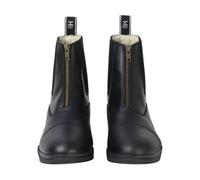 Hyland Unisex Adult Waxy Leather Jodhpur Boots Black (6 Uk)