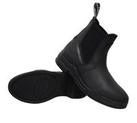HyFOOTWEAR Wax Leather Jodhpur Boot - Black - Adult 5