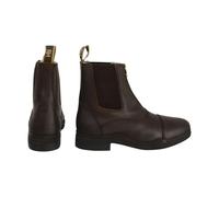 HyLAND Waxy Leather Jodhpur Boots in Brown | Size: 3 HyLAND Brown 3