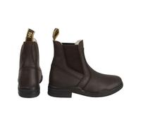 HyLAND Waxy Leather Jodhpur Boots in Brown | Size: 9 HyLAND Brown 9