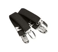 HyLAND Women's Elastic Jodhpur Clips (One Pair) in Black HyLAND Black One Size