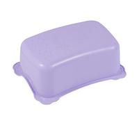 Hylat Baby Children's Step Stool Stable / Non-Slip / Lightweight for Children from Approx. 3 Years up to 40 kg / Purple with Yeti Design
