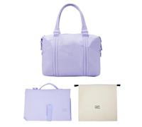 Hylat Baby Diaper bag with changing pad and cotton bag - practical tote for moms on the go - Lilac