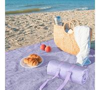 Hylat Baby Waterproof Picnic Blanket - Quilted Beach and Camping Mat - Lightweight, Foldable and Easy to Carry - Ideal for Travel, Park and Outdoor Activities