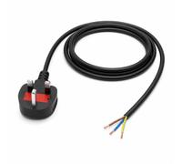 Hyleon 13 Amp Plug UK 1.5M, 3 Core Electrical Cable with 13A Fused | Compliant with BS-1363 Standard, 3 Pin UK Plug Power Cord Compatible Indoor Appliances and Outdoor Garden Tools