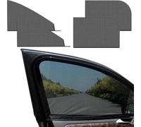 HYLGY Car Window Shades for Volvo V50 2004-2012, UV Sun Protection Full Window Covers Stretchable Breathable Car Sun Shade Cars Accessories,C-4pcs